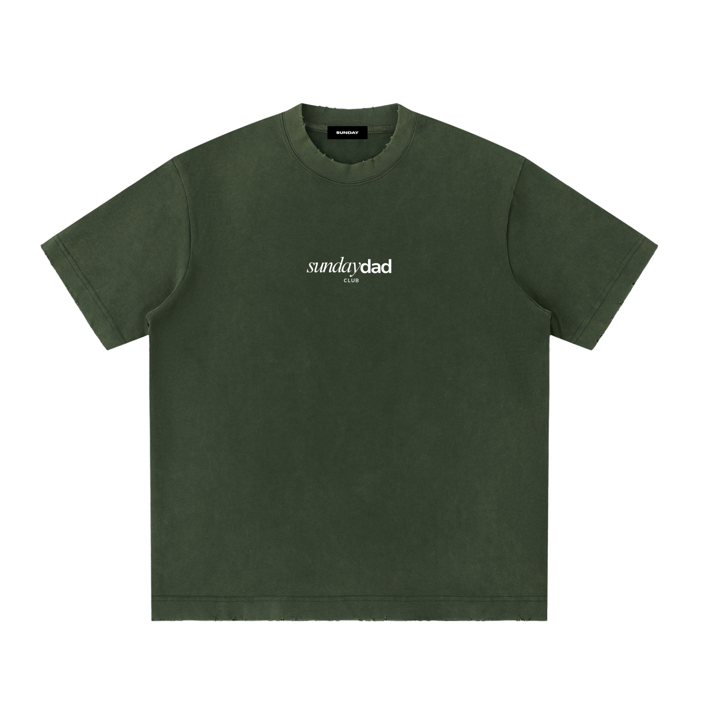 SDC Legacy Distressed Mineral Wash T-Shirt — Premium Dad Apparel