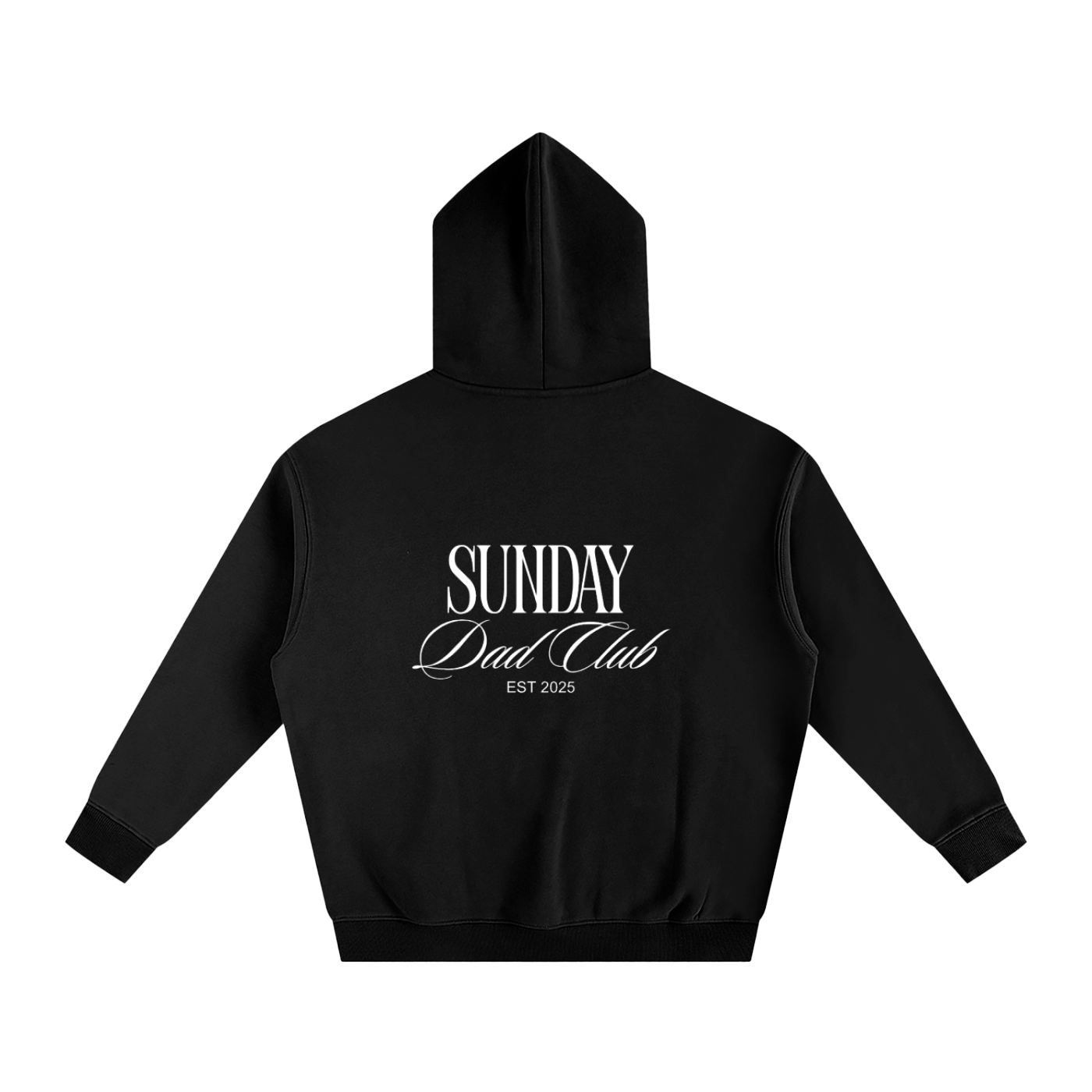 SDC Oversized Fleece Hoodie — Premium Dad Hoodie