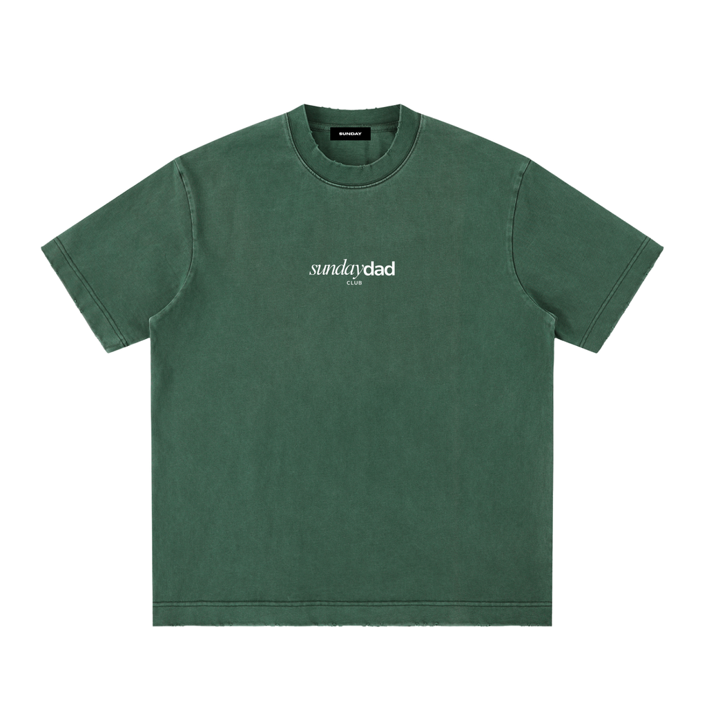 SDC Legacy Distressed Mineral Wash T-Shirt — Premium Dad Apparel