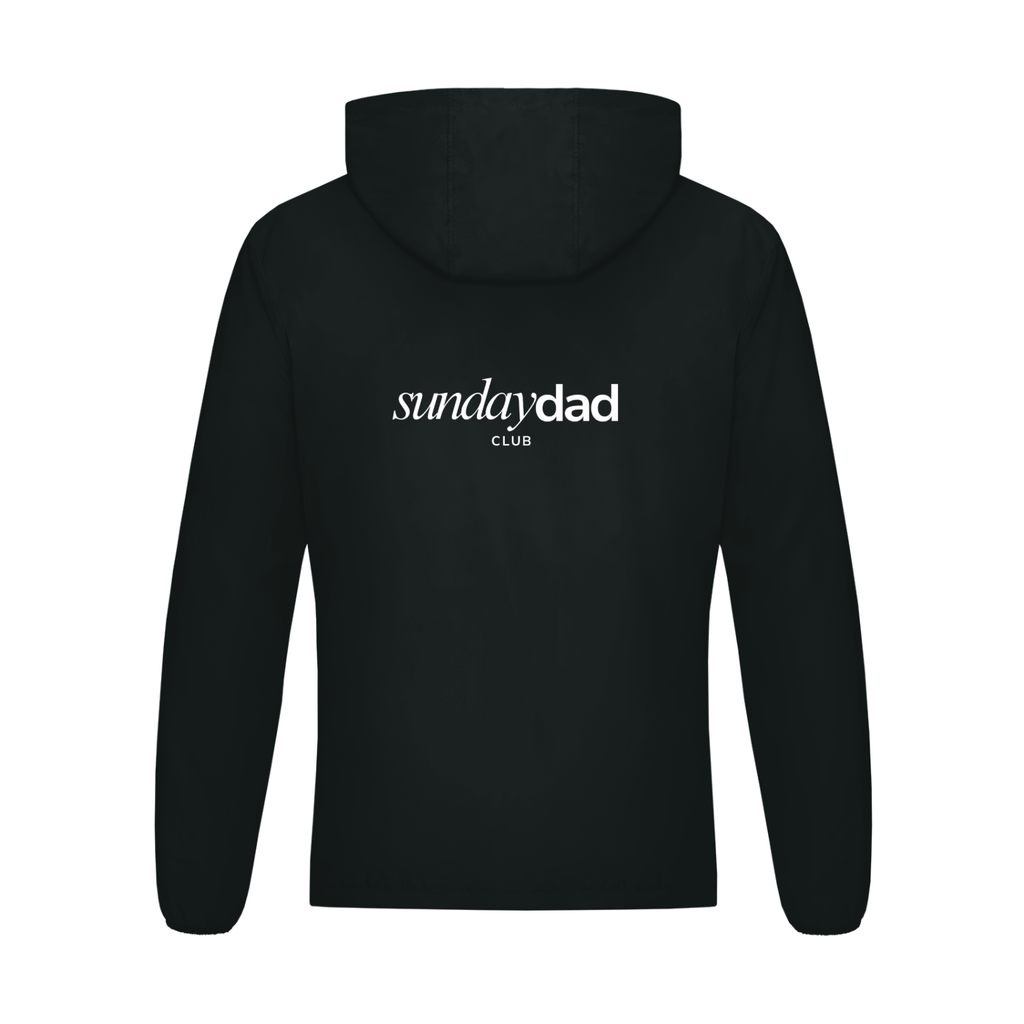 SDC Legacy Windbreaker — Dark Blue & Dark Gray | Premium Dad Apparel