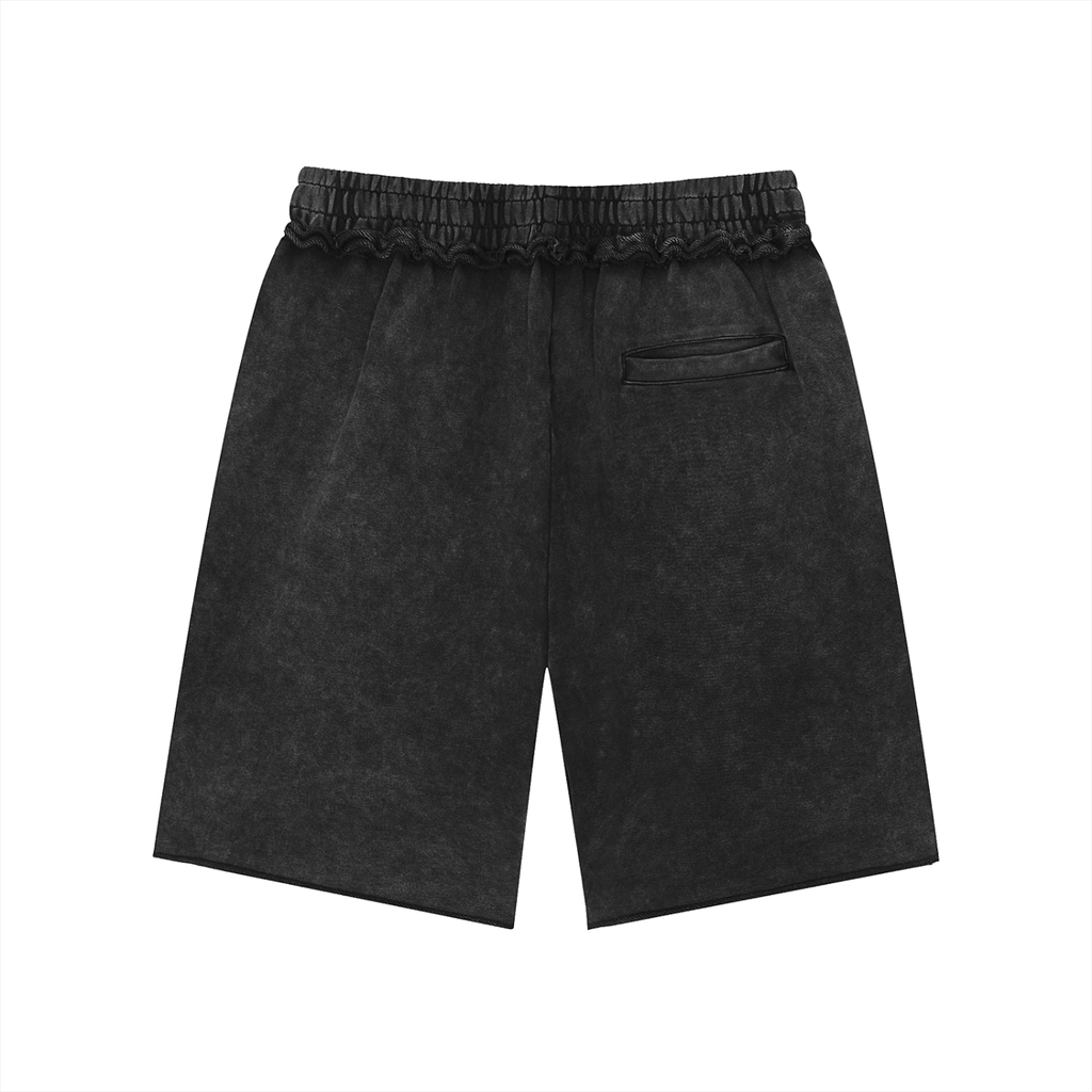 SDC Legacy Vintage Wash Raw-Edge Shorts — Premium Dad Apparel
