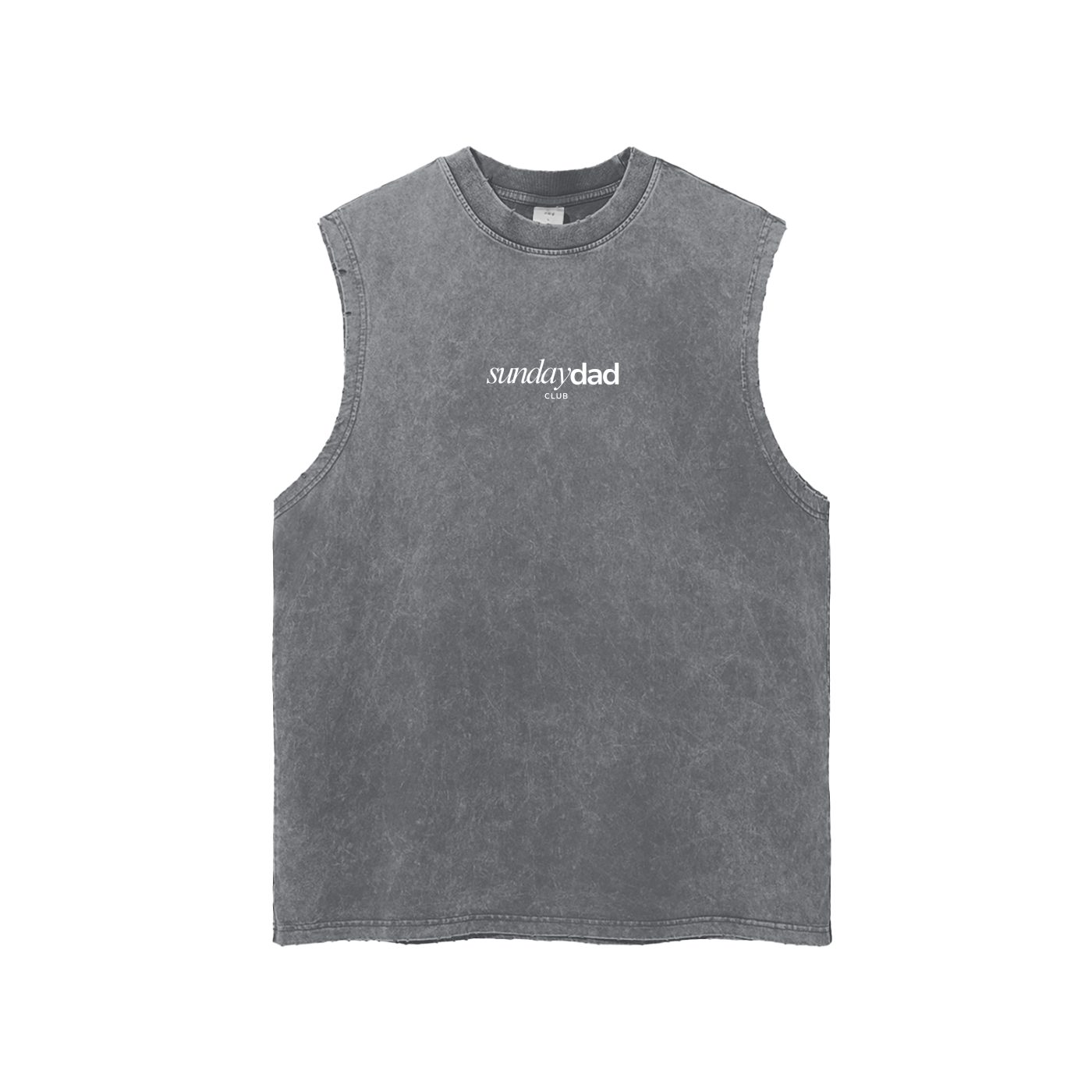 SDC Legacy Vintage Wash Frayed-Hem Tank — Premium Dad Apparel
