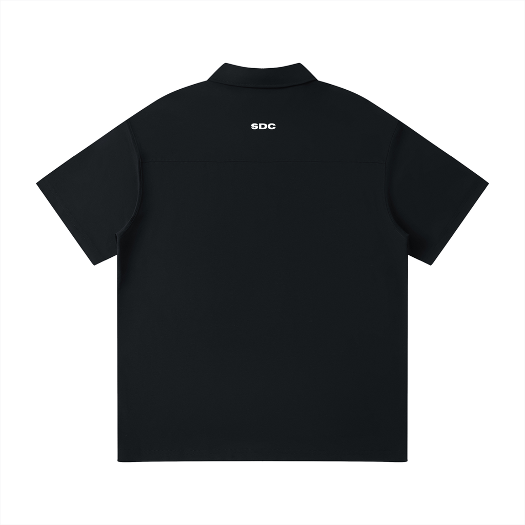 SDC Legacy Quarter-Zip Polo — Premium Dad Apparel