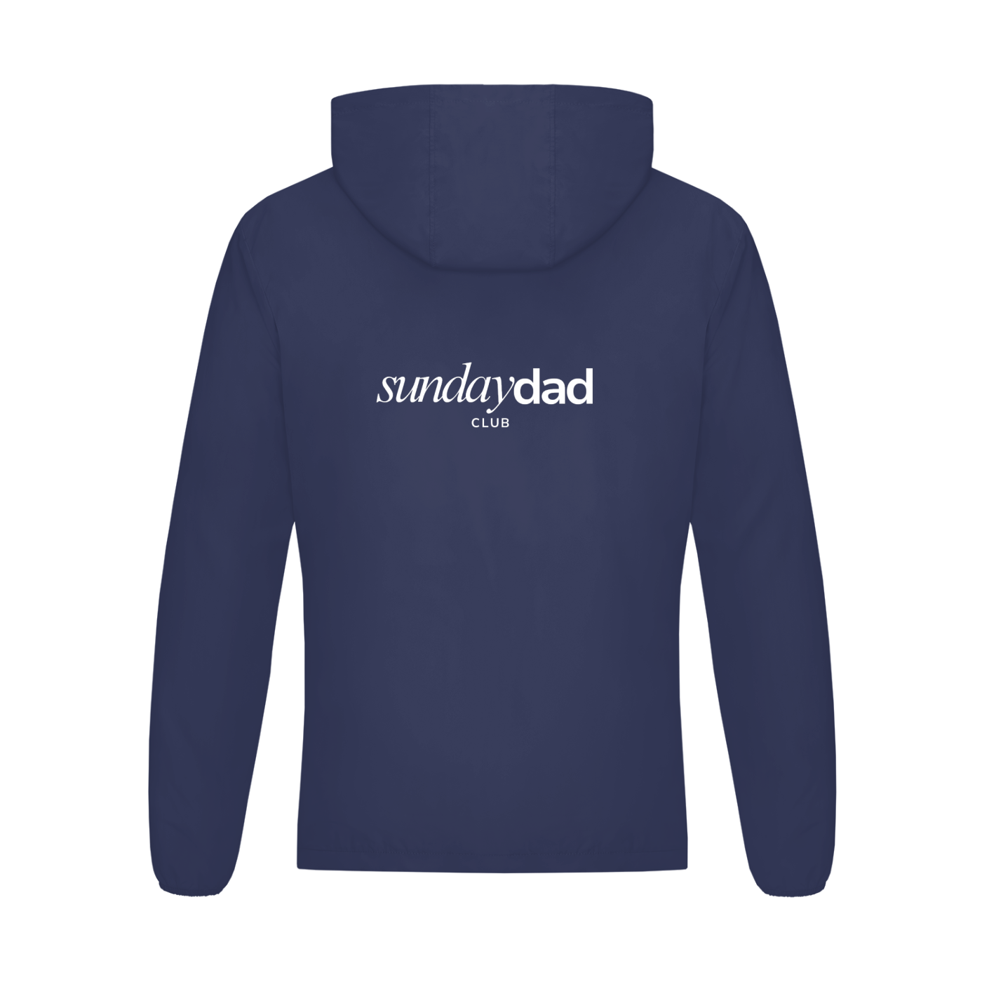 SDC Legacy Windbreaker — Dark Blue & Dark Gray | Premium Dad Apparel