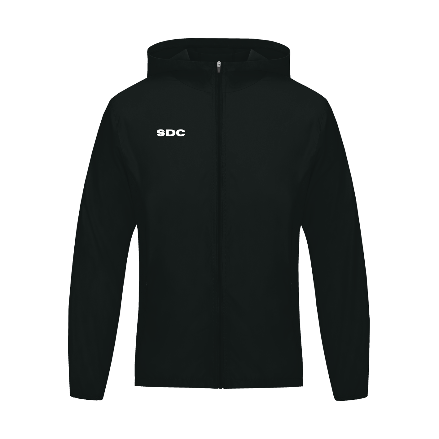 SDC Legacy Windbreaker — Dark Blue & Dark Gray | Premium Dad Apparel