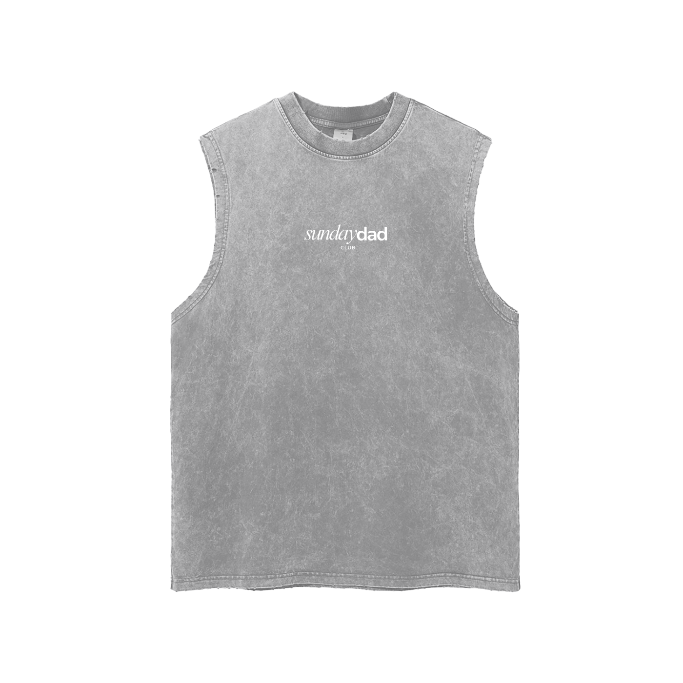 SDC Legacy Vintage Wash Frayed-Hem Tank — Premium Dad Apparel