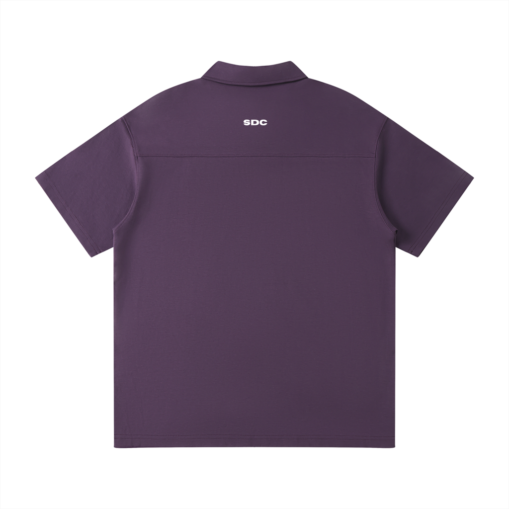 SDC Legacy Quarter-Zip Polo — Premium Dad Apparel