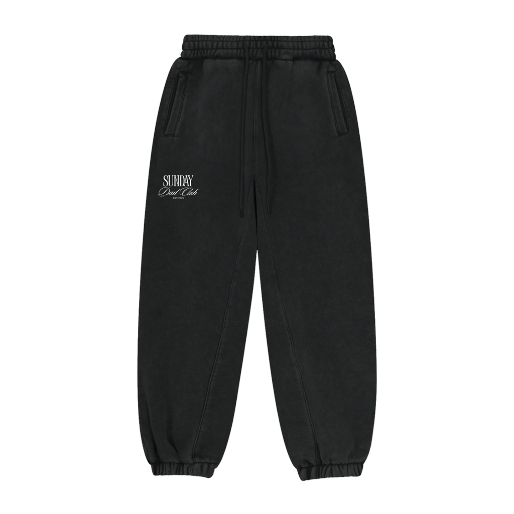 SDC Snow-Wash Fleece Joggers — Premium Dad Sweatpants