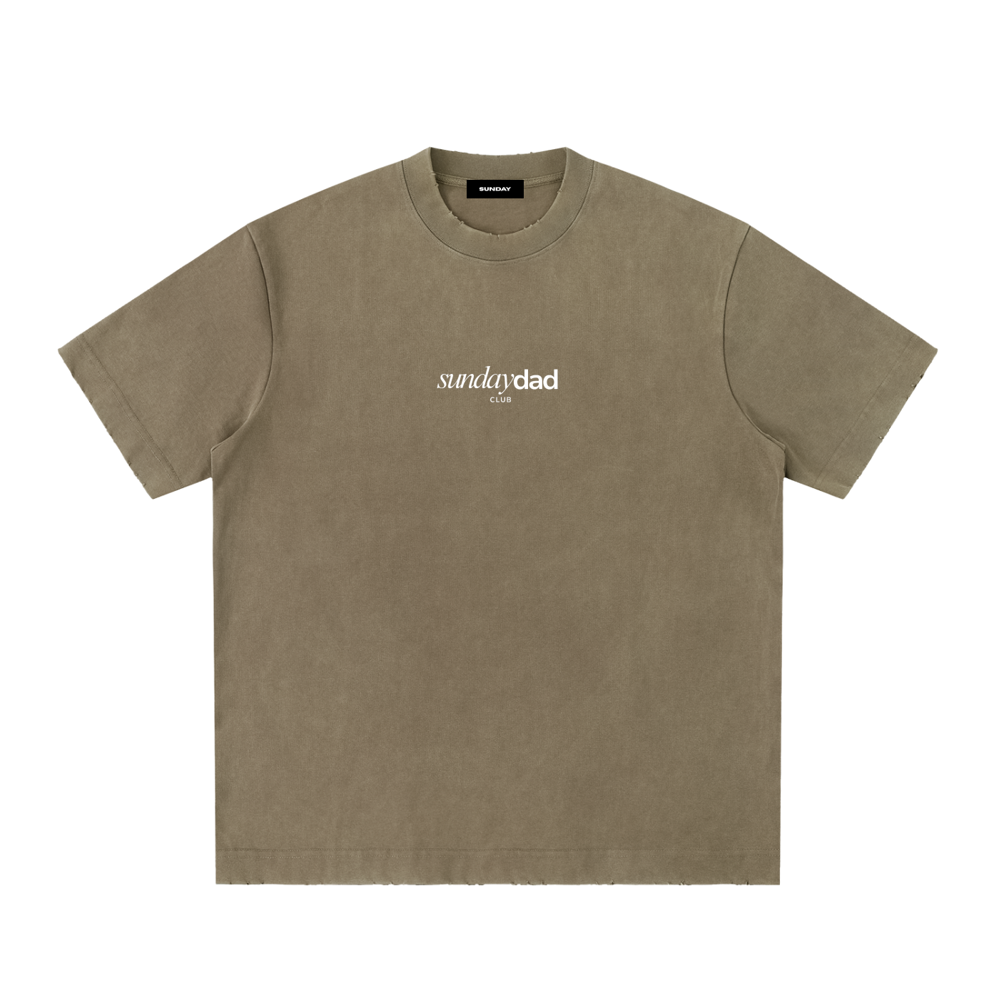 SDC Legacy Distressed Mineral Wash T-Shirt — Premium Dad Apparel