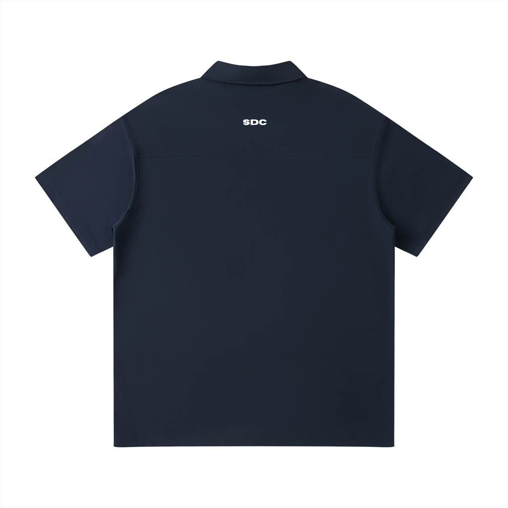 SDC Legacy Quarter-Zip Polo — Premium Dad Apparel