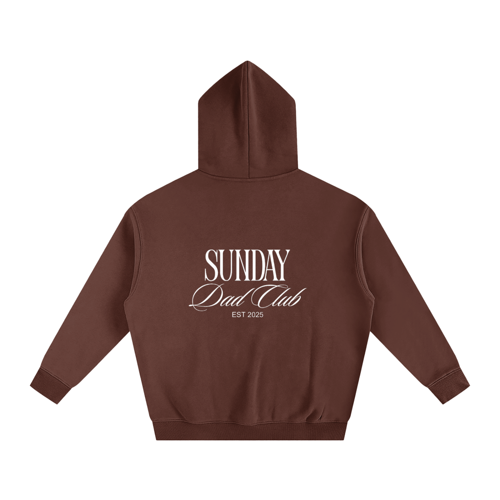 SDC Oversized Fleece Hoodie — Premium Dad Hoodie