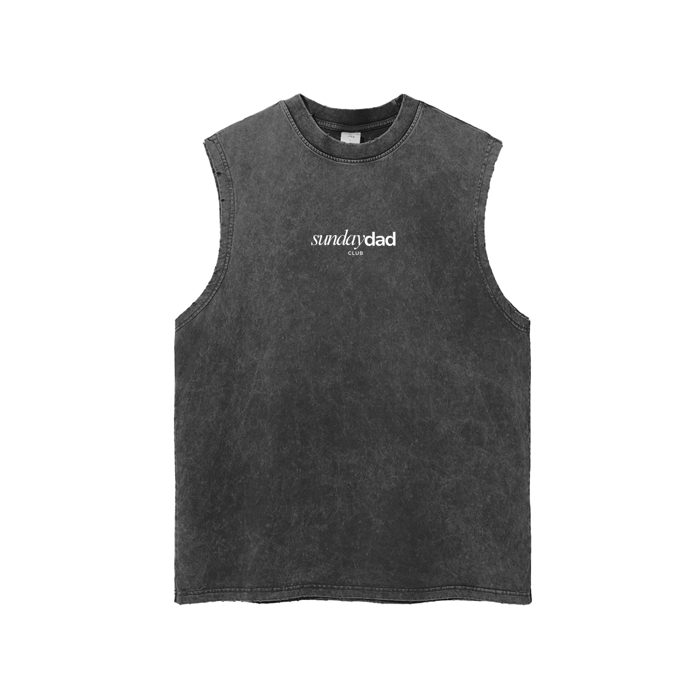 SDC Legacy Vintage Wash Frayed-Hem Tank — Premium Dad Apparel