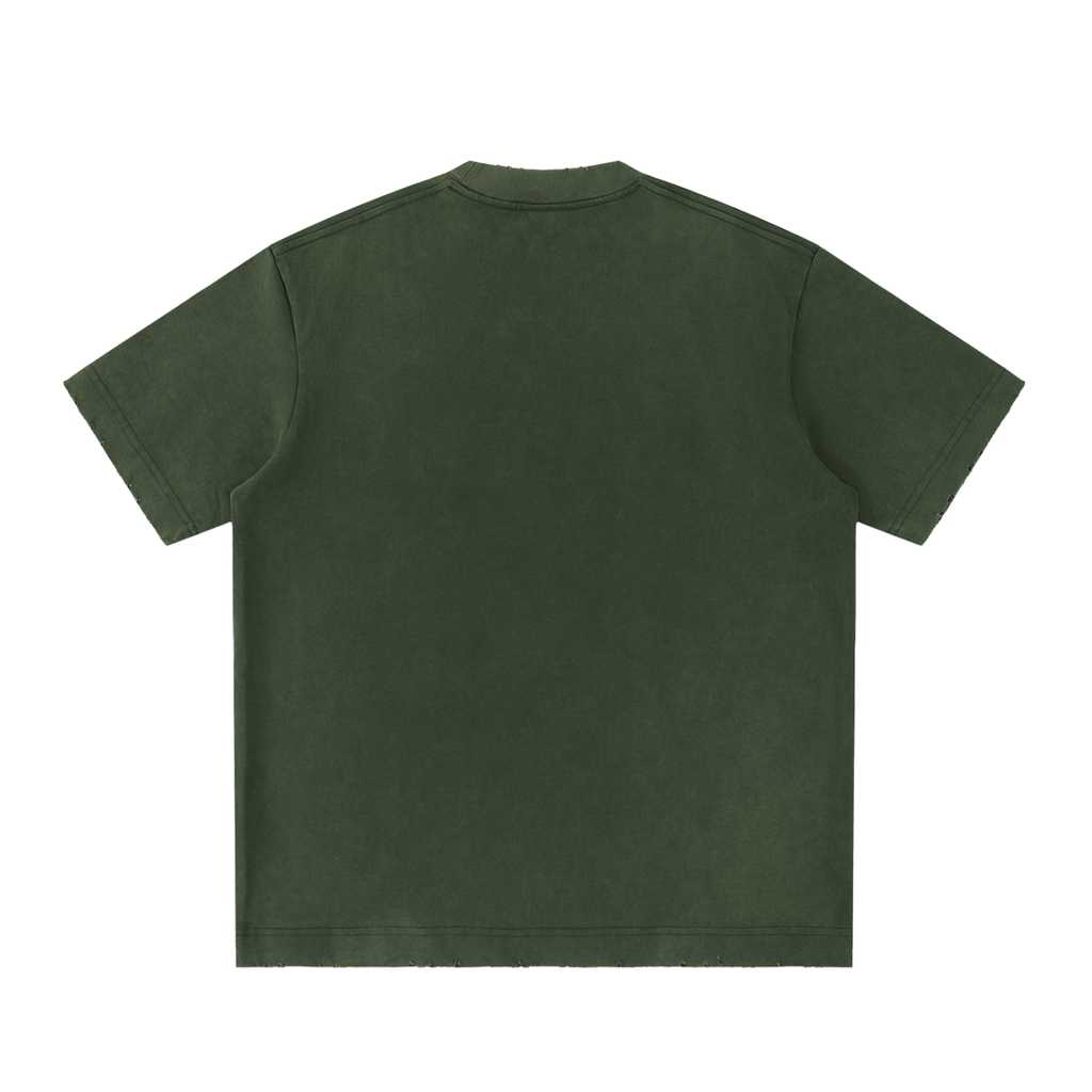 SDC Legacy Distressed Mineral Wash T-Shirt — Premium Dad Apparel